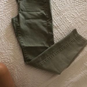 Light green jeans